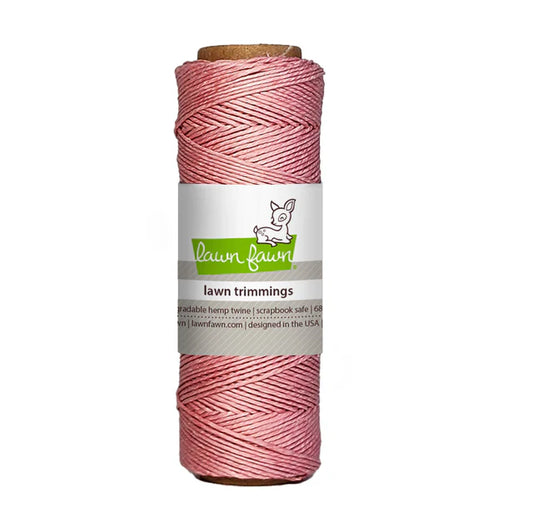 Lawn Fawn Hemp Twine - Dusty Rose