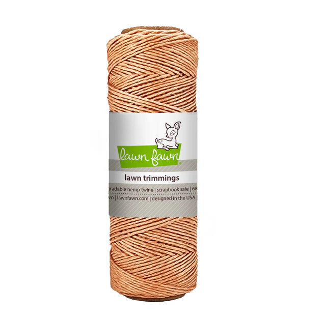 Lawn Fawn Hemp Twine - Cantaloupe