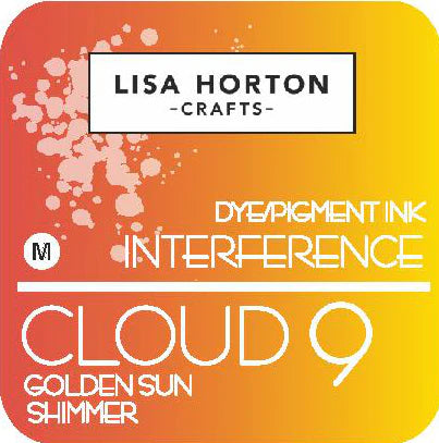 Lisa Horton Crafts Interference Ink Pad - Golden Sun Shimmer