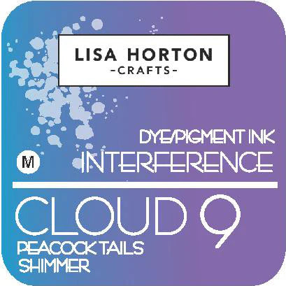 Lisa Horton Crafts Interference Ink Pad - Peacock Tails Shimmer