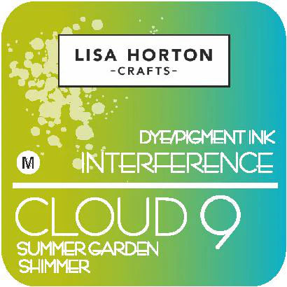 Lisa Horton Crafts Interference Ink Pad - Summer Garden Shimmer