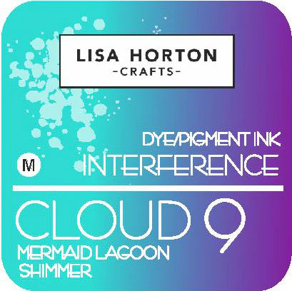 Lisa Horton Crafts Interference Ink Pad - Mermaid Lagoon Shimmer