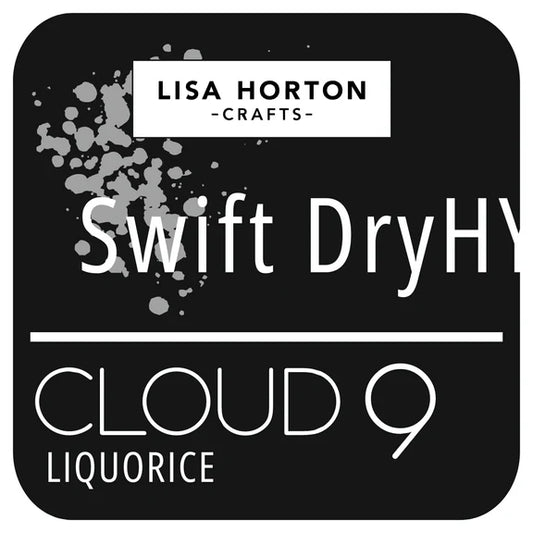 Lisa Horton Crafts Swift Dry Hybrid Ink Pad - Liquorice Black