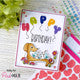 Pink & Main Balloon Alpha Stamp Set