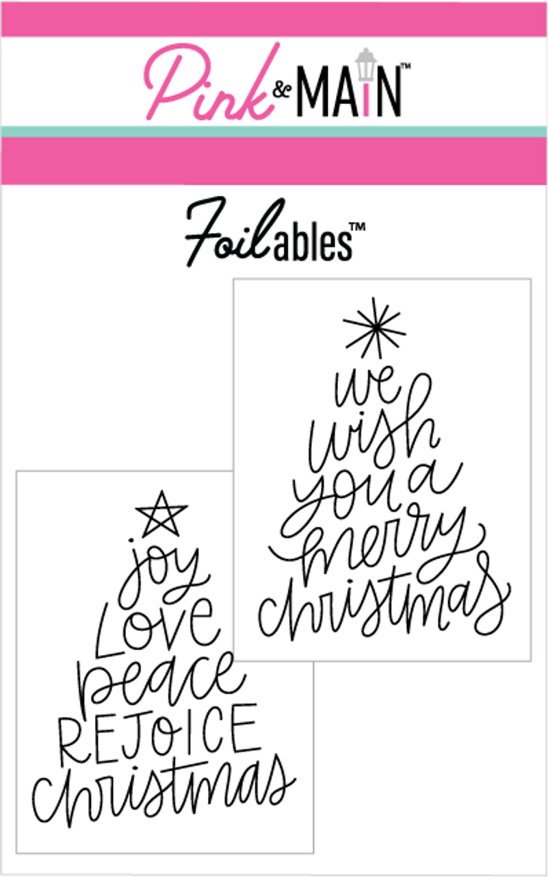 Pink & Main Tree Sayings Foilables Panels