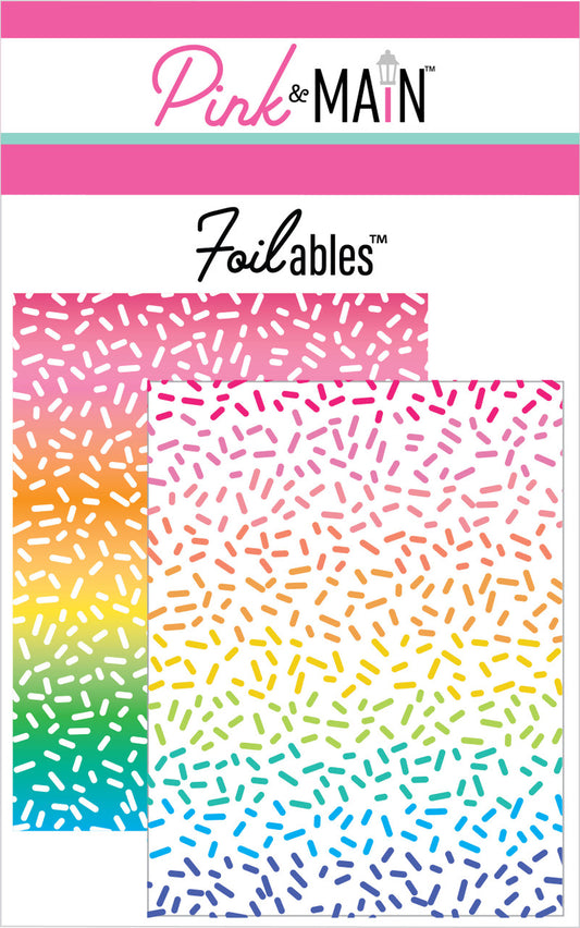 Colorful Sprinkles Foilables Panels