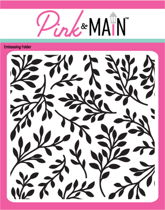 Pink & Main Branches Embossing Folder