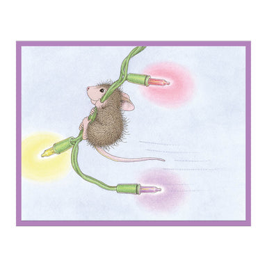 Spellbinders Merry & Bright Cling Rubber Stamp (House-Mouse)