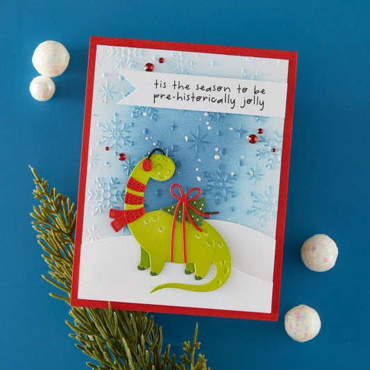 Dino-Sized Holiday - Exclusive Stamp and Die Set