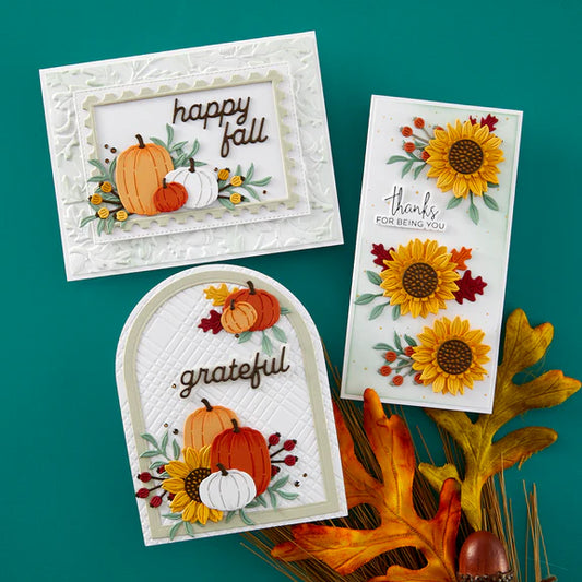 Fall Florals Dies - World Cardmaking Day 2024 - Spellbinders