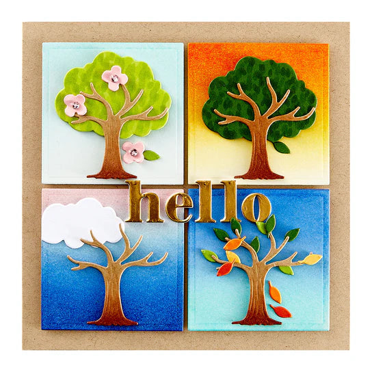 Spellbinders Flowering Tree Die Set