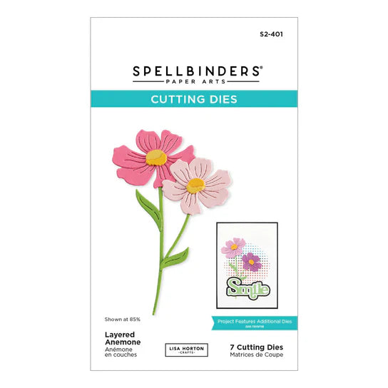 Spellbinders Layered Anemone Dies