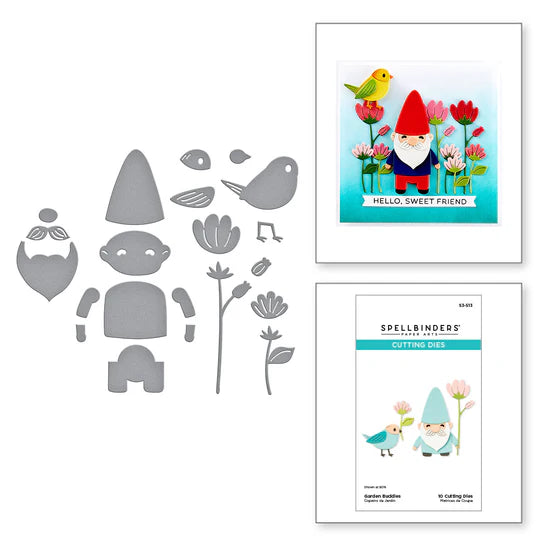 Spellbinders Garden Buddies Die Set