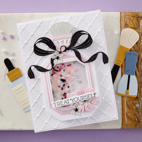 Spellbinders Gorgeous You Perfume Bottle Dies