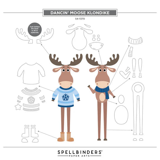 Spellbinders Dancin' Moose Klondike