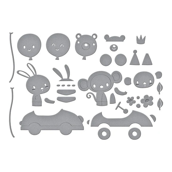 Spellbinders Go Kart Go Die Set