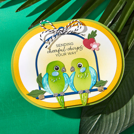 Spellbinders Pretty Birds Die Set