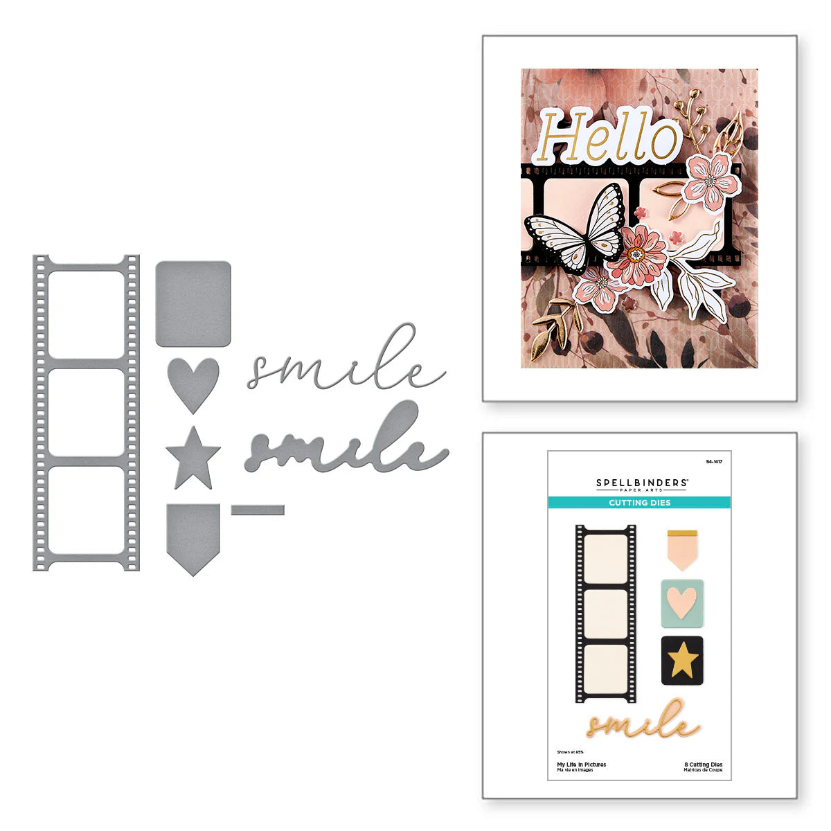 Spellbinders My Life in Pictures Die Set