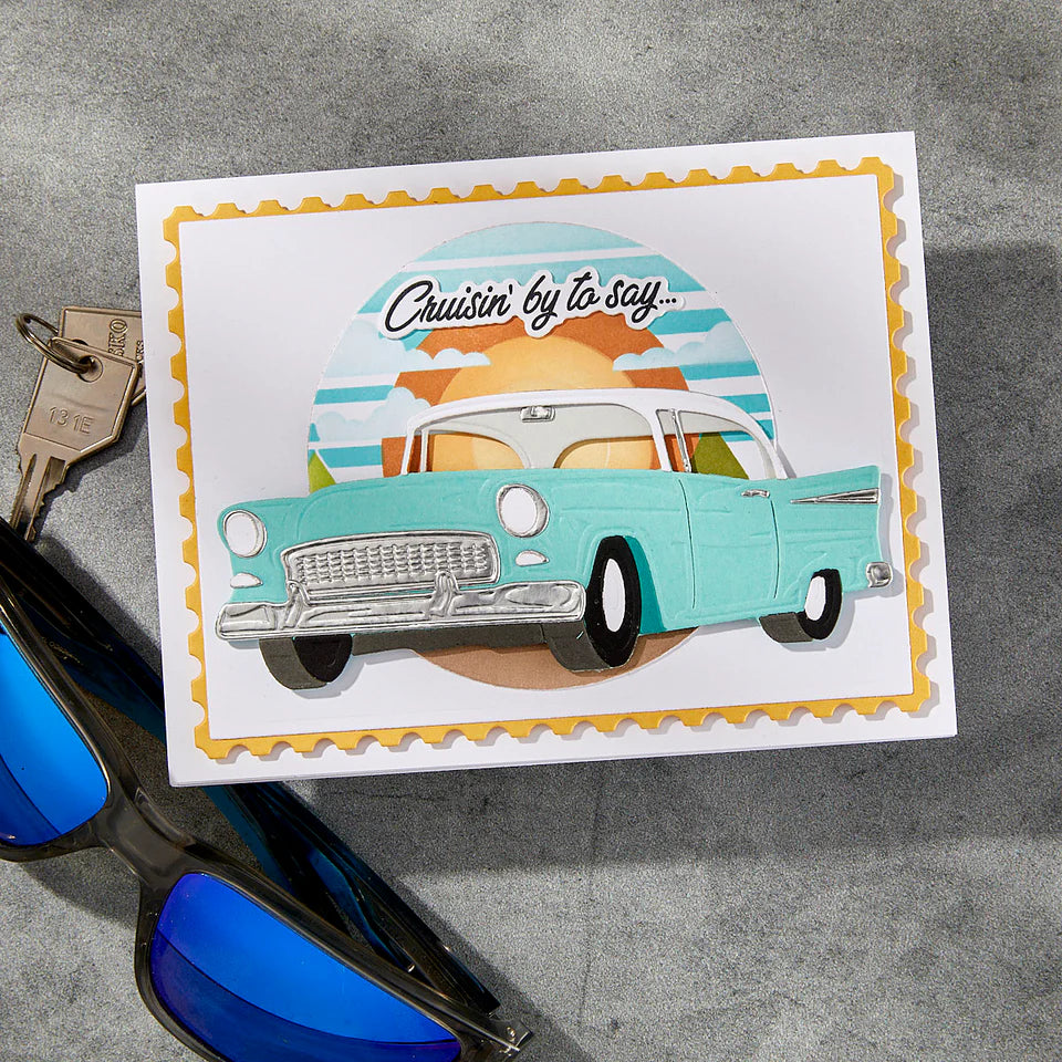 Spellbinders Classic Road Legends Car & Truck Die Bundle by Mindy Eggen