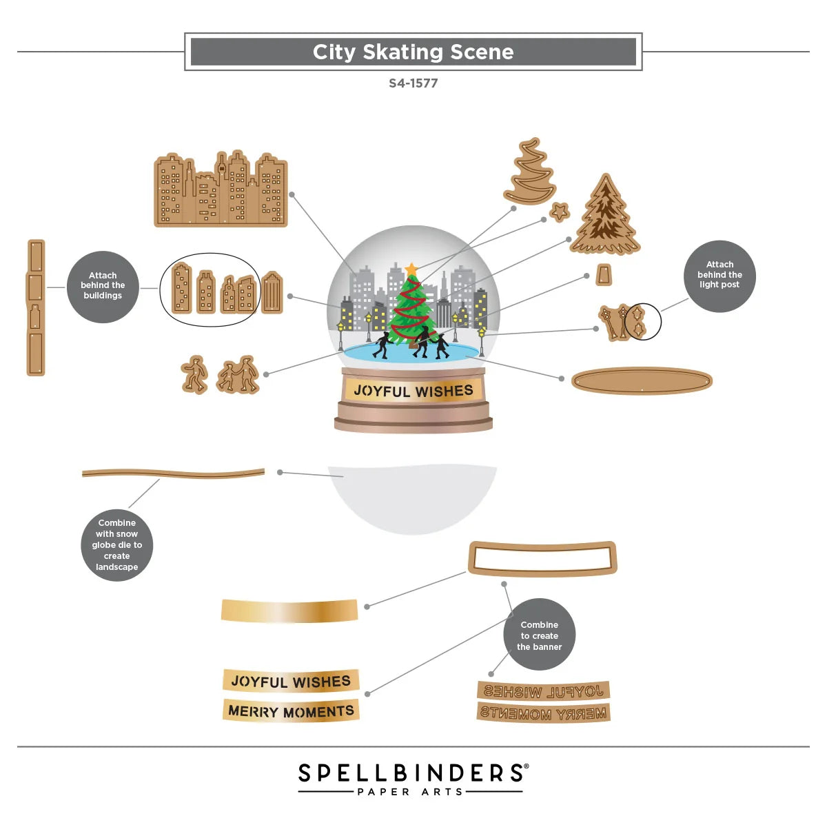 Snow Globe Scenes Die Bundle by Simon Hurley/Ranger for Spellbinders