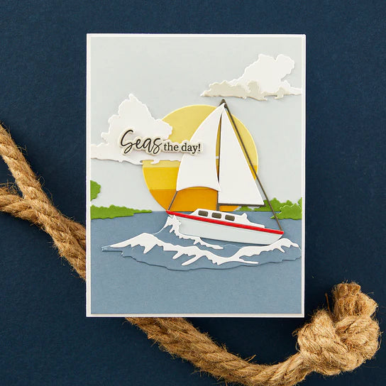 Spellbinders Set Sail Die Set - The Fair Winds Collection