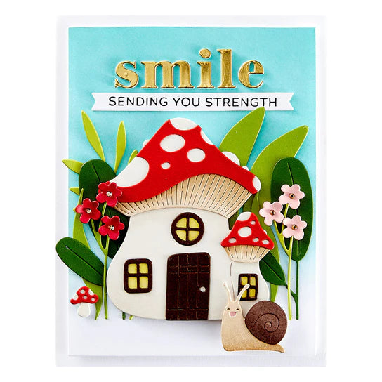 Spellbinders Mushroom Mansion Die Set