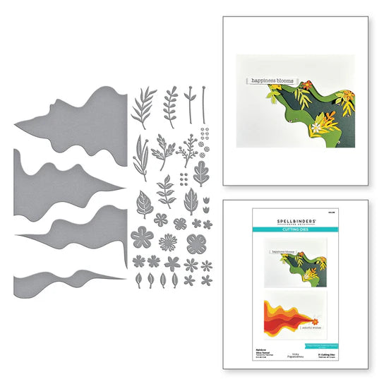 Spellbinders Rainbow Slice Tunnel dies by Vicky Papaioannou
