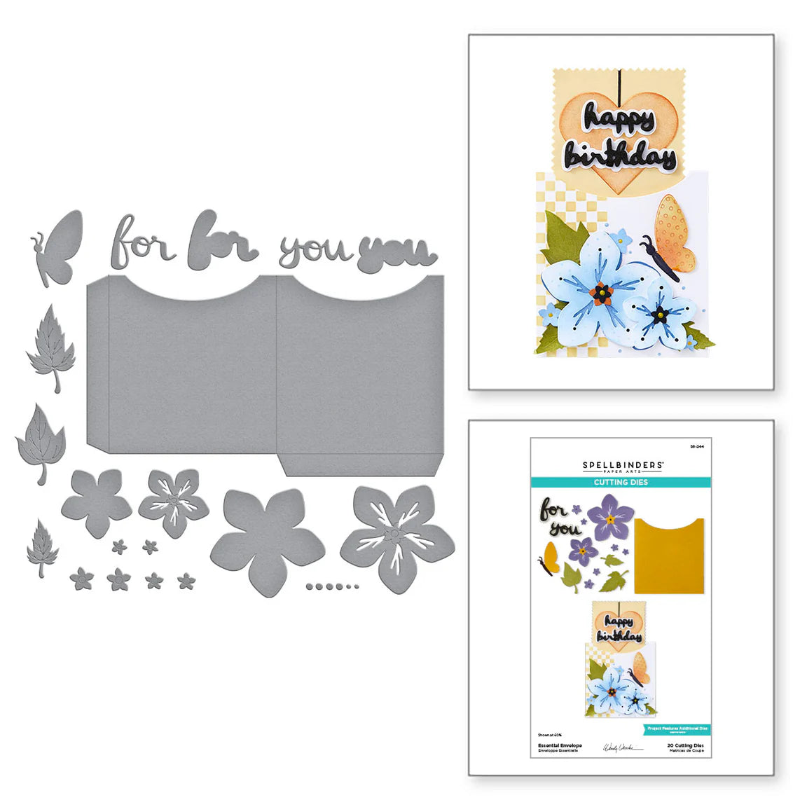 Spellbinders Essential Envelope from the Not Your Ordinary Card Collection