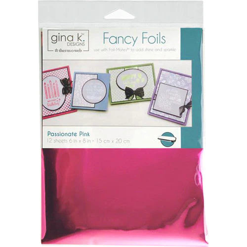 Gina K Designs/Thermoweb Fancy Foils -Passionate Pink
