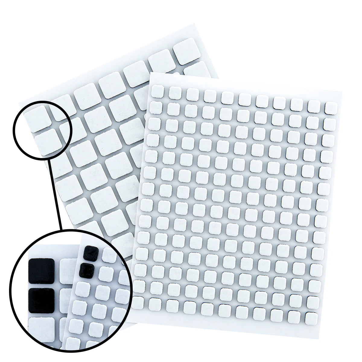 Spellbinders Black Foam Suares Mix - 2mm