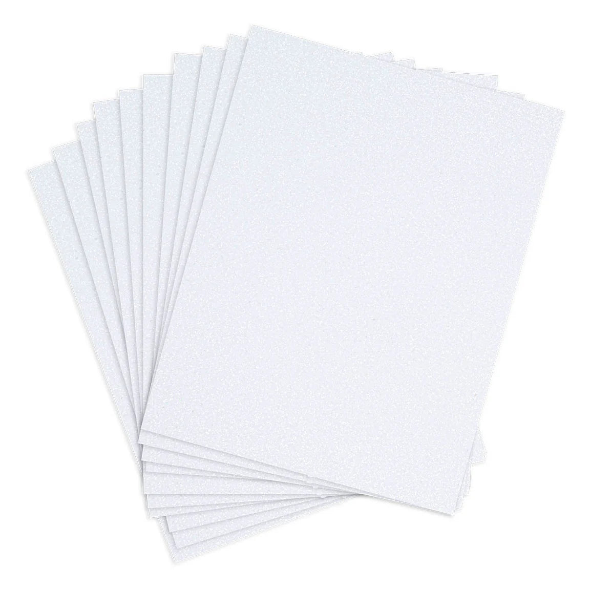 Spellbinders Pop-Up Die Cutting Glitter Foam Sheets - White