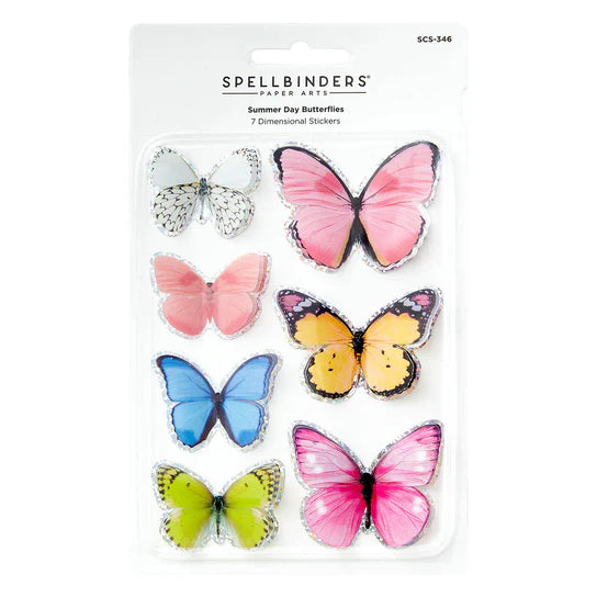 Spellbinders Summer Butterflies Stickers