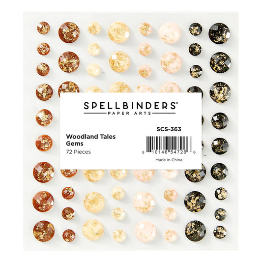 Spellbinders Woodland Tales Gold-Flecked Gems