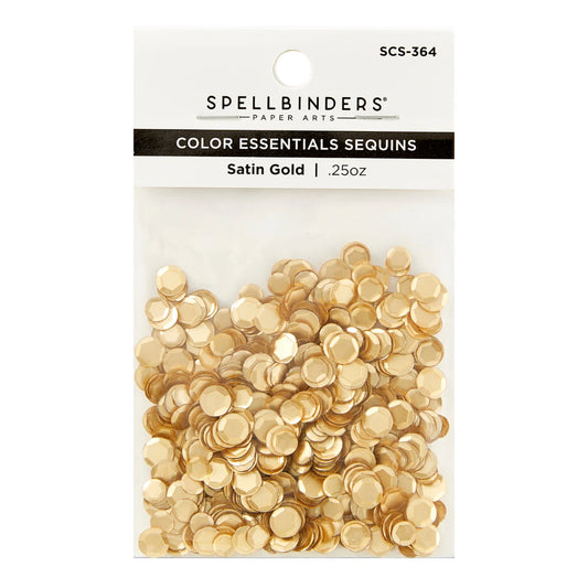 Spellbinders Satin Gold Sequins