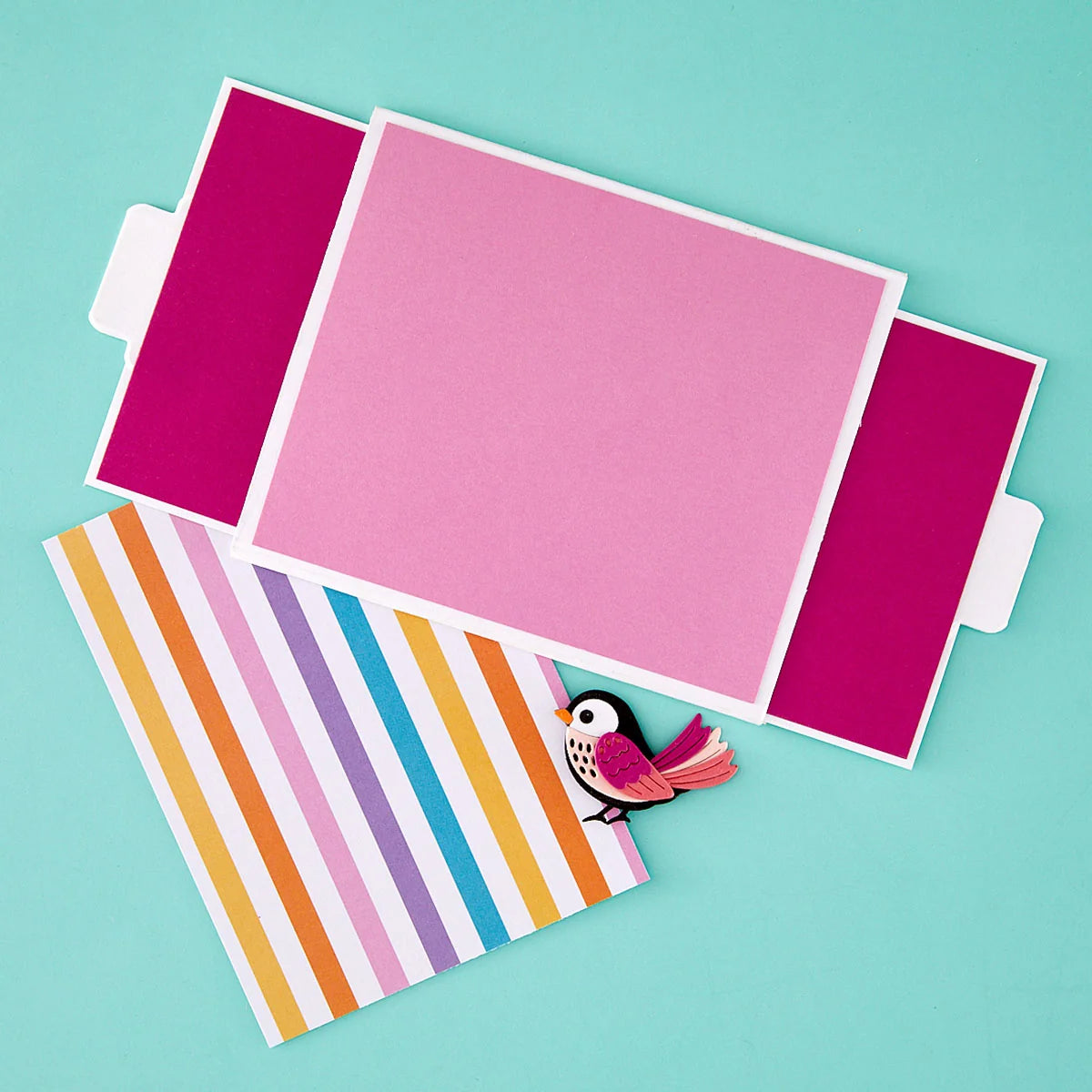 Spellbinders A2 Double Slider Card Pre-Cut Card Bases