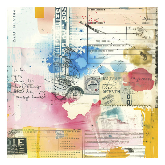 Spellbinders Beautifully Imperfect 6x6" Printed Paper Pack