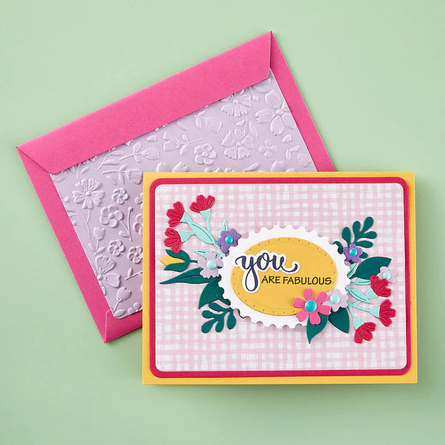 Stampendous All the Sentiments Stamp & Die Set (Spellbinders)