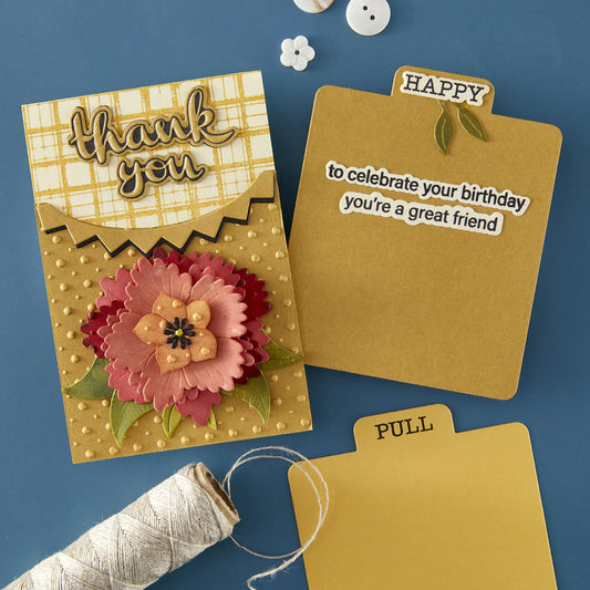 Spellbinders Essential Envelope Every Day Add-on dies from the Tabbed Classics Collection