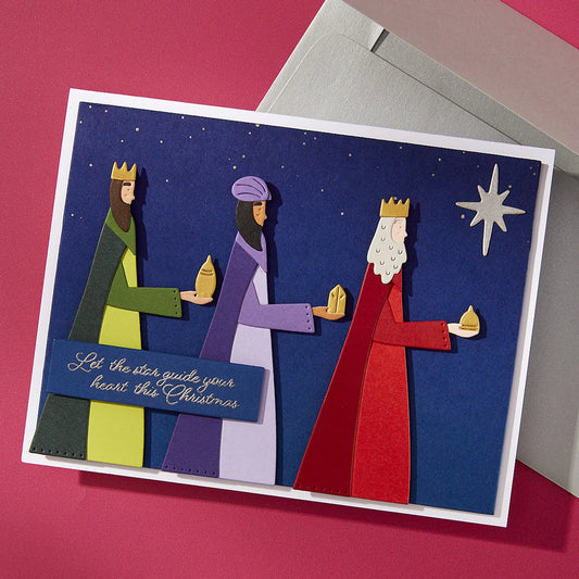 Spellbinders The Three Magi Stamp and Die Set