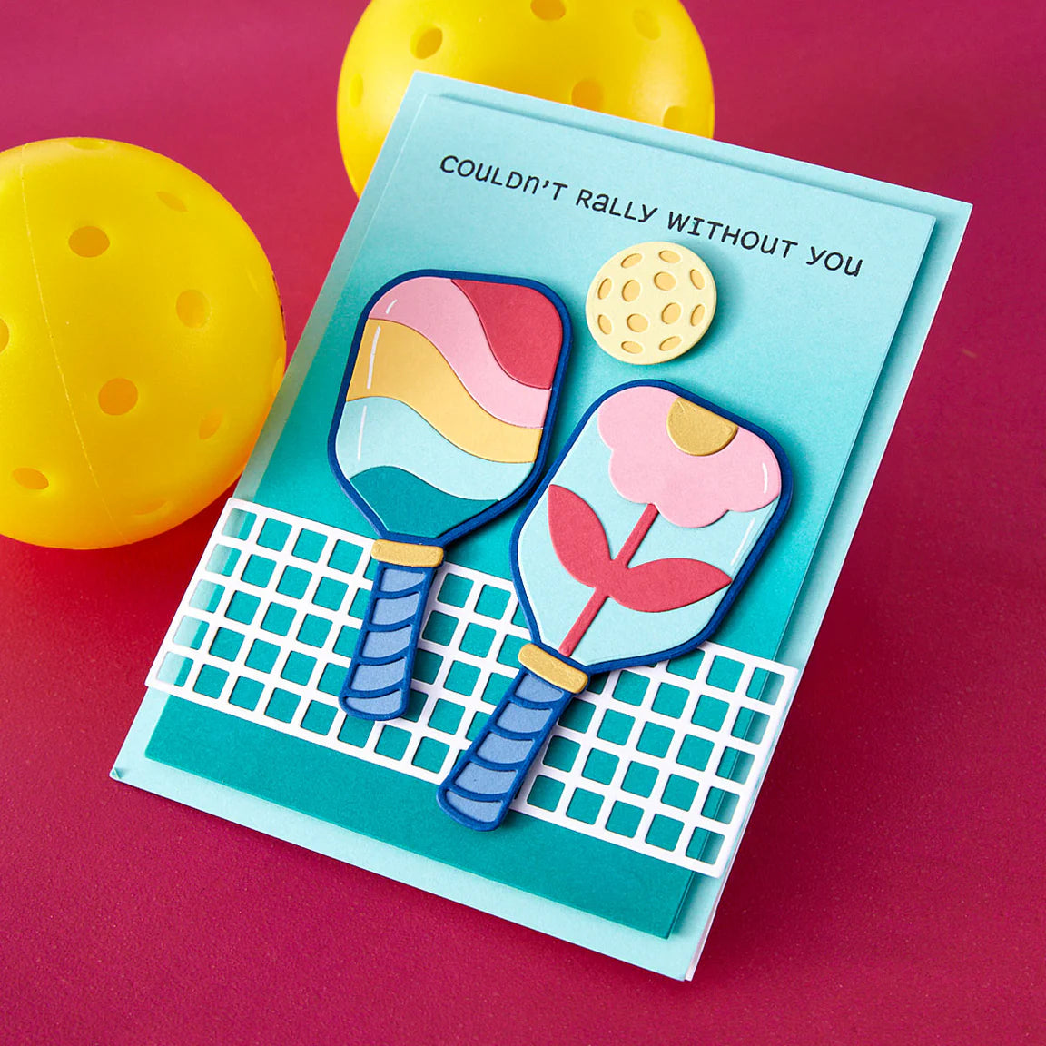 Spellbinders Born to Dink Stamp & Die Set