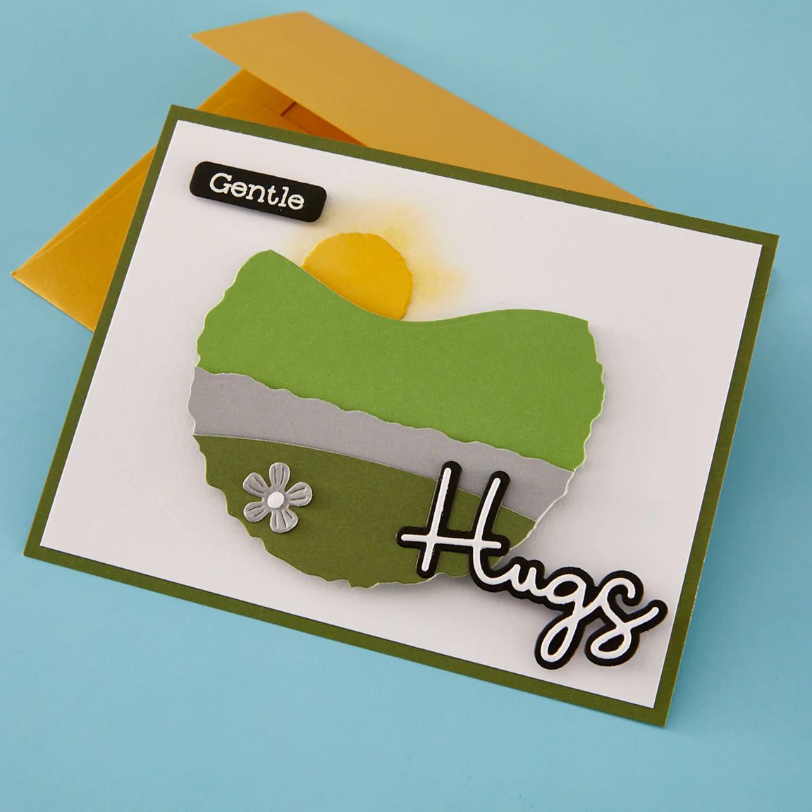 Spellbinders Ripped Edge Circles Die Set by Lisa Horton