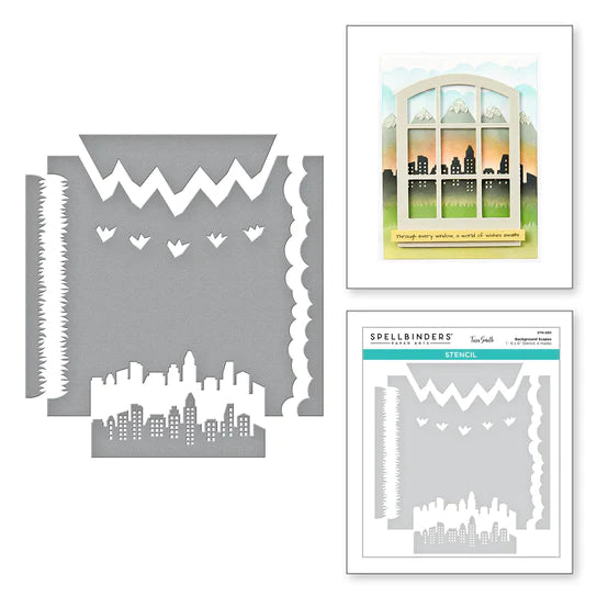 Spellbinders I Want it All! Windows with a View Collection Bundle