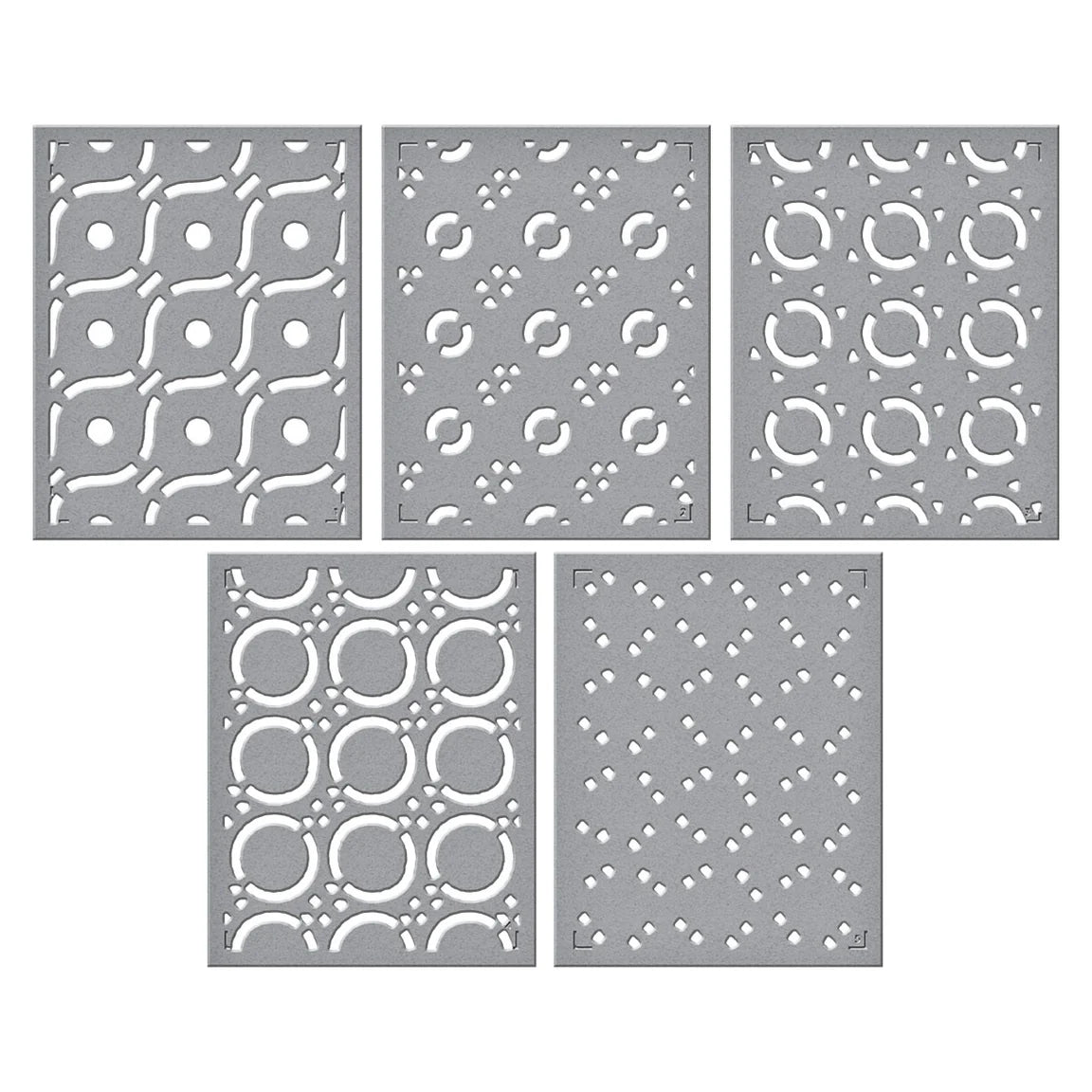 BetterPress Society May 2025 - Mosaic Path Layered Stencil