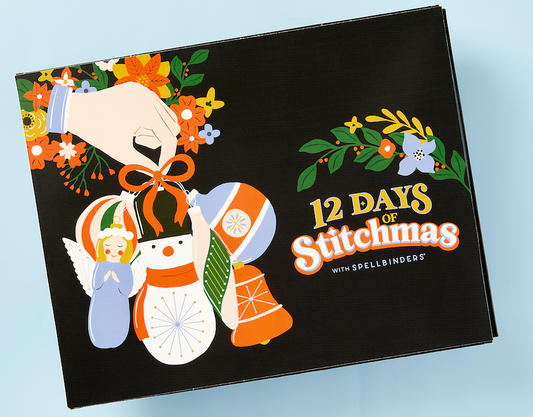 Spellbinders 2024 12 Days of Stitchmas 12 Day Advent Calendar