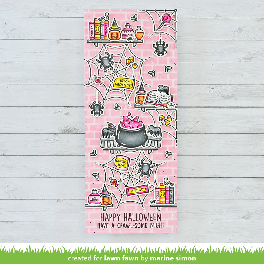 Lawn Fawn Sweet Spiders Stamp Set