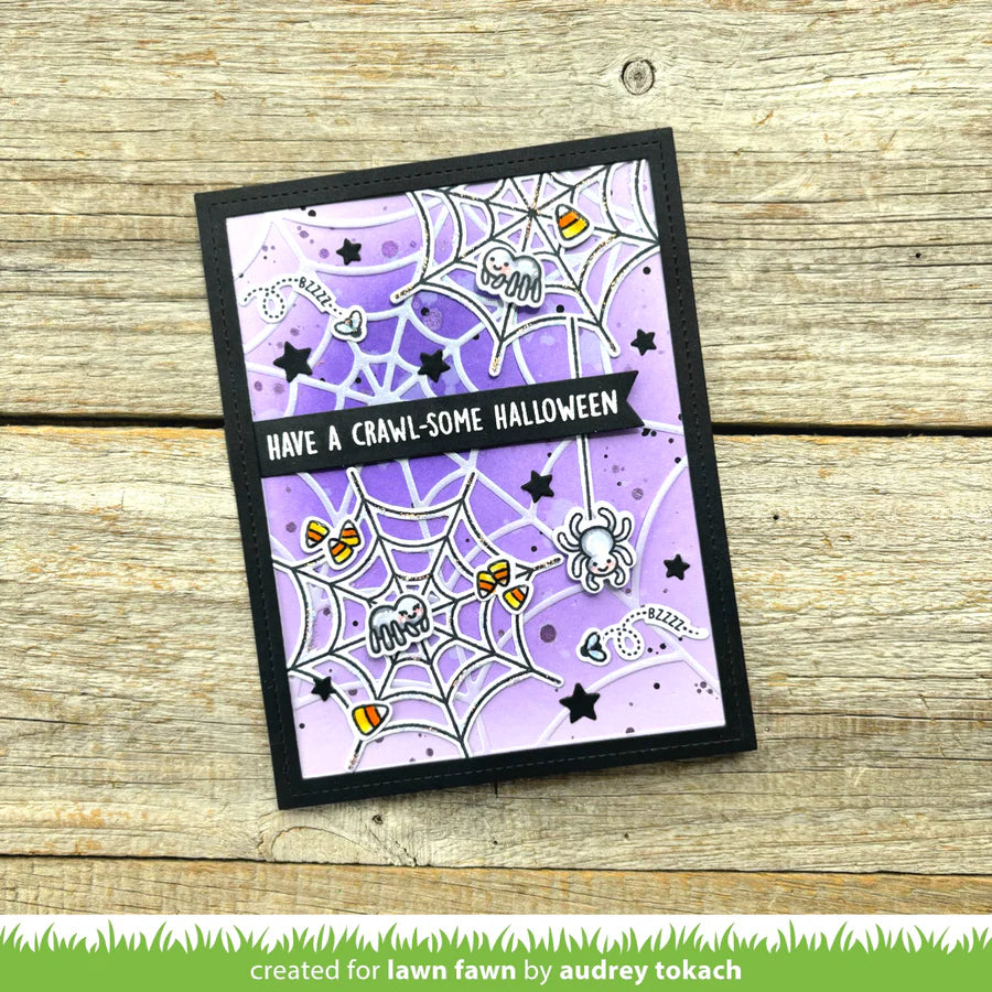 Lawn Fawn Sweet Spiders Stamp Set