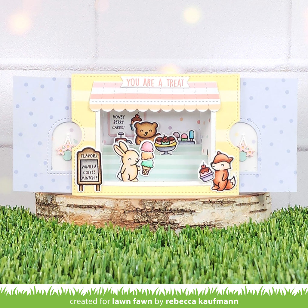 Lawn Fawn Ta-da! Diorama! Shop Add-on