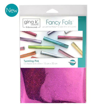 Gina K Designs/Thermoweb Fancy Foils -Twinkling Pink