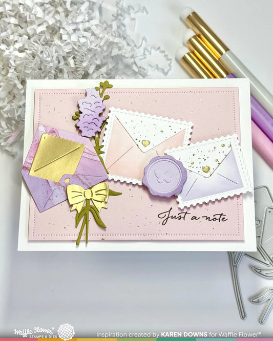 Waffle Flower Mini Seals Die Set
