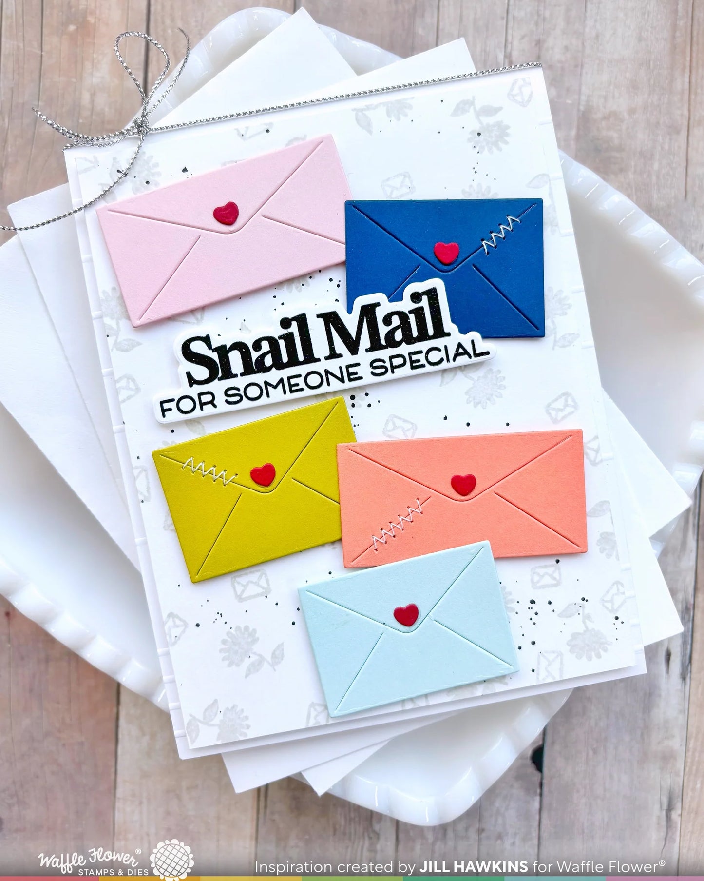 Waffle Flower Sealed Sentiments Stamp Set